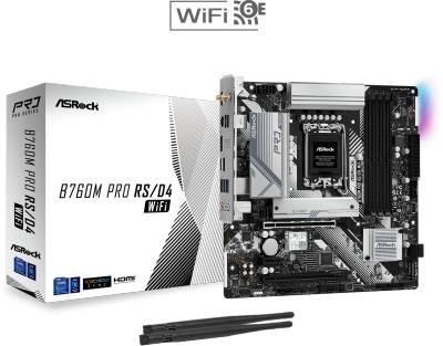 Материнская плата ASRock B760M Pro RS/D4 WiFi