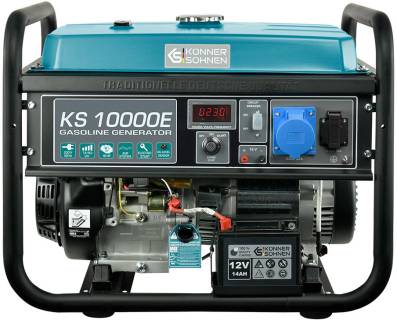 Генератор Konner&Sohnen Gasoline Generator 7.5kW KS 10000E