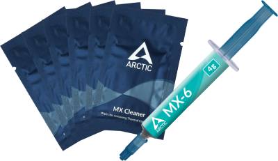 Arctic MX-6 4g with 6 pcs MX Cleaner ACTCP00084A