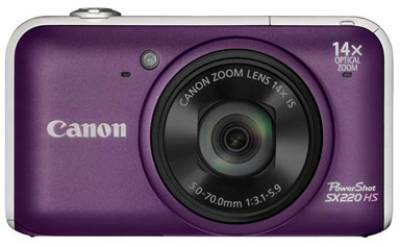 Фотоаппарат Canon PowerShot SX220 HS (Purple) 5047B015
