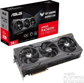 Видеокарта ASUS TUF Gaming Radeon RX 7900 XTX OC Edition 24GB TUF-RX7900XTX-O24G-GAMING