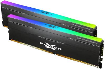 Оперативная память Silicon Power XPOWER Zenith RGB DDR4 32GB (2x16GB) 3200MHz CL16 Kit SP032GXLZU320BDD