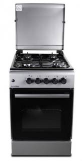 Плита LUXELL LF55G-40 F   INOX LF55 G-40 F   INOX