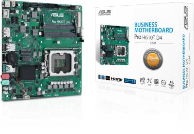 Материнская плата ASUS PRO H610T D4-CSM 90MB1AM0-M0EAYC