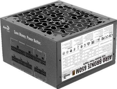 Блок питания AeroCool Aero Bronze 650M Fully Modular (ACPB-AR65AEC.1M) 650W