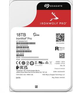 Внутренний HDD/SSD Seagate IronWolf Pro 18TB 7200rpm 256MB ST18000NT001