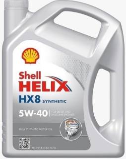 SHELL Helix HX8 5W-40 Helix HX8 5W-40 5л