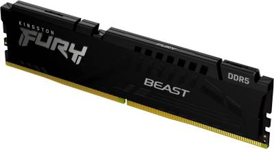 Оперативная память Kingston Fury Beast AM5 Black DDR5 16GB 6000MHz CL36 KF560C36BBE-16