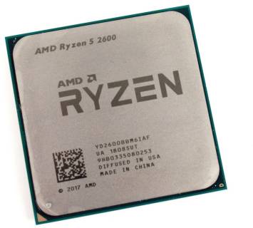 Процессор AMD Ryzen 5 2600 Tray YD2600BBM6IAF