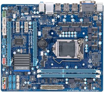 Материнская плата Gigabyte GA-H67M-D2-B3