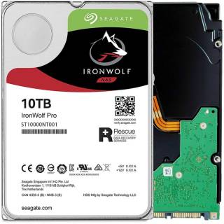 Внутренний HDD/SSD Seagate IronWolf Pro 10TB 7200rpm 256MB ST10000NT001