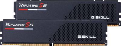 Оперативная память G.Skill Ripjaws S5 Black DDR5 64GB (2x32GB) 6400MHz CL32 Kit F5-6400J3239G32GX2-RS5K