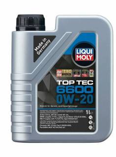 LIQUI MOLY Top Tec 6600 SAE 0W-20 1л 21410
