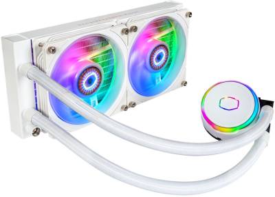 Кулер CoolerMaster MasterLiquid PL240 FLUX White MLY-D24M-A23PZ-RW