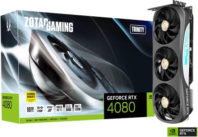 Видеокарта ZOTAC GAMING GeForce RTX 4080 16GB Trinity ZT-D40810D-10P