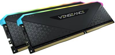Оперативная память Corsair Vengeance RGB RS Black DDR4 64GB (2x32GB) 3600MHz CL18 Kit CMG64GX4M2D3600C18