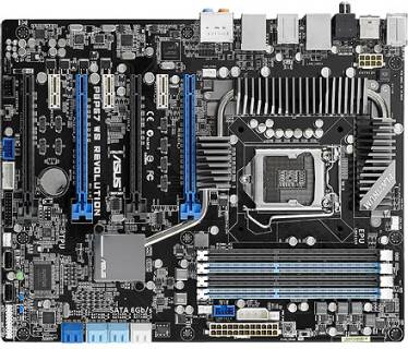 Материнская плата ASUS P8P67 WS REVOLUTION (REV 3.0)