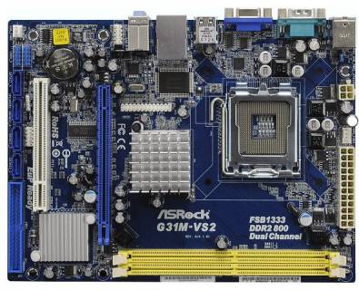Материнская плата ASRock (G31M-VS2)