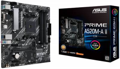 Материнская плата ASUS PRIME A520M-A II/CSM