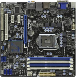 Материнская плата ASRock H67M-GE