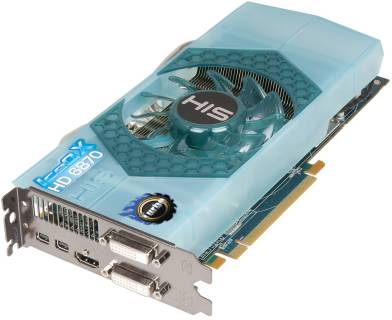 Видеокарта HIS Radeon HD6870 1GB IceQ X Turbo H687QNT1G2M