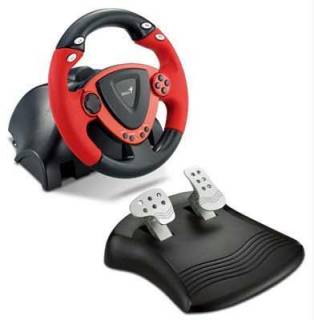 Игровой контроллер Genius TwinWheel ForceFeedback PC&PS2 31620025100