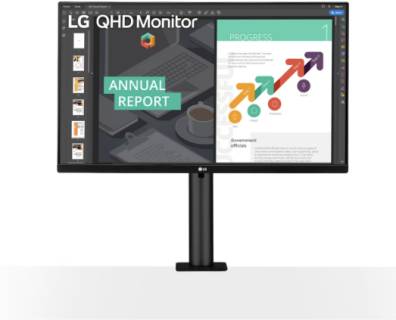 Монитор Lg 27 QHD Ergo IPS Monitor with USB Type-C 27UN880PB 27UN880P-B