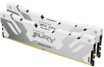 Оперативная память Kingston FURY Renegade Silver/White XMP DDR5 32GB (2x16GB) 6400Mhz CL32 Kit KF564C32RWK2-32