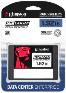 Внутренний HDD/SSD Kingston DC600M 1.92TB 3D TLC SEDC600M/1920G