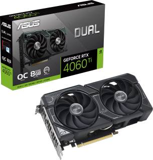 Видеокарта ASUS Dual GeForce RTX 4060 Ti OC Edition 8GB DUAL-RTX4060TI-O8G