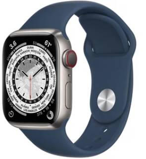 Apple Watch Series 7 GPS + Cellular 45mm Gold Stainless Steel Case with Gold Milanese Loop MKJG3, MKJY3