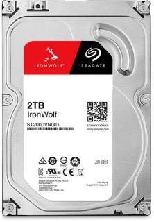 Внутренний HDD/SSD Seagate IronWolf 2TB 5400rpm 256MB ST2000VN003