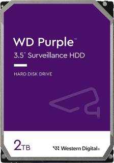 Внутренний HDD/SSD Western Digital WD Purple 2TB 5400rpm 256MB WD23PURZ