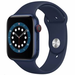 Apple Watch Series 7 LTE 45mm Blue Aluminum Case With Blue Sport Band MKJT3/MKJA3