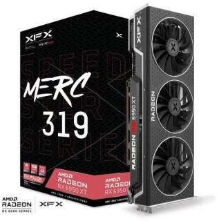 Видеокарта XFX Speedster MERC 319 Radeon RX 6950 XT Black Gaming 16GB RX-695XATBD9