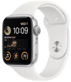 Apple Watch SE LTE 44mm Space Gray Aluminum Case with Tornado/Gray Sport Loop MKRT3