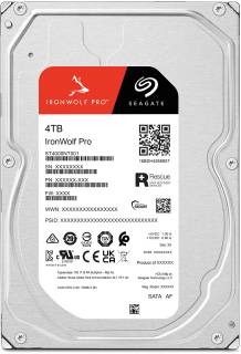 Внутренний HDD/SSD Seagate IronWolf Pro 4TB 7200rpm 256MB ST4000NT001