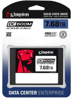 Внутренний HDD/SSD Kingston DC600M 7.68TB 3D TLC SEDC600M/7680G