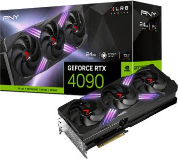 Видеокарта PNY GeForce RTX 4090 24GB XLR8 Gaming VERTO EPIC-X RGB VCG409024TFXXPB