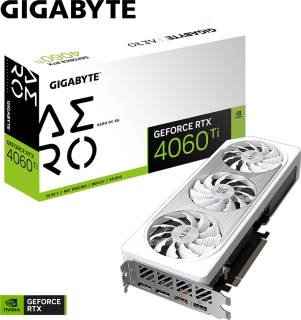 Видеокарта Gigabyte GeForce RTX 4060 Ti AERO OC 8GB GV-N406TAERO OC-8GD