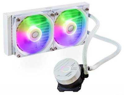 Кулер CoolerMaster MasterLiquid 240L Core ARGB (MLW-D24M-A18PZ-RW) White