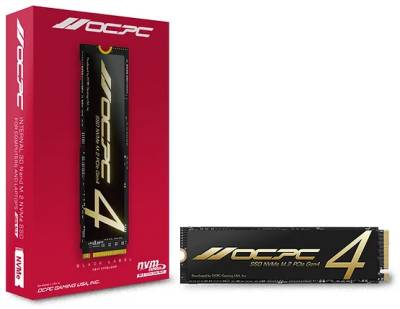 Внутренний HDD/SSD OCPC MBL-400 512GB M.2 2280 NVMe PCIe Gen4 x4 TLC SSDM2PCIE4HP512G
