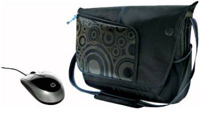 HP Premium Messenger Case and Mobile Mouse NM964AA