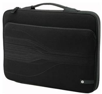 HP Black Stream Notebook Sleeve WU676AA