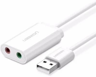 Аудиокарта Ugreen US205 White 30143