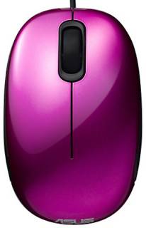 Мышка ASUS Seashell Optical Mouse Pink 90-XB08OAMU00090