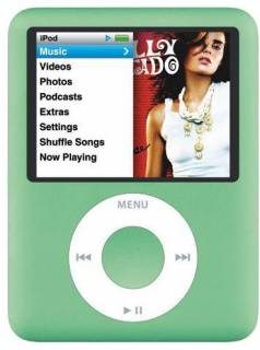 MP3 плеер Apple iPod 8Gb Nano Green MB253