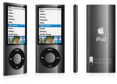 MP3 плеер Apple A1320 iPod 16Gb Nano Black MC062QB/A