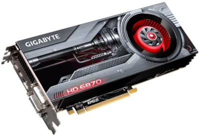 Видеокарта Gigabyte Radeon HD6870 1GB GV-R687D5-1GD-B