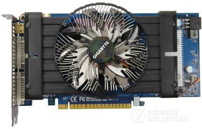 Видеокарта Gigabyte GeForce GTX550Ti 1GB GV-N550OC-1GI
